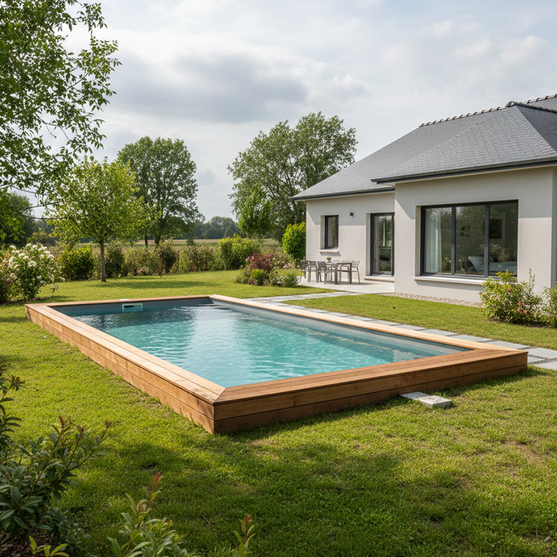 piscine semi enterree laon